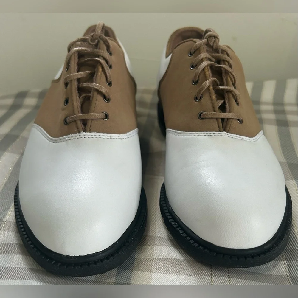 NIKE GOLF SHOES AIR ABERDEEN LEATHER UPPER WOMEN’S GOLF CLEATS - Picture 3 of 16